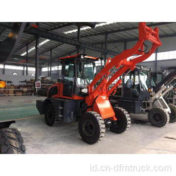 Konstruksi Mini 1.2 ton Wheel Loader 1m3 Bucket